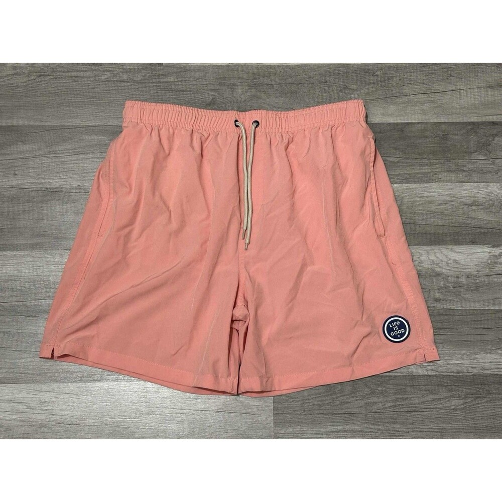 Life is Good Men’s Swimwear Board Shorts Swim Trunks Men’s Size Medium